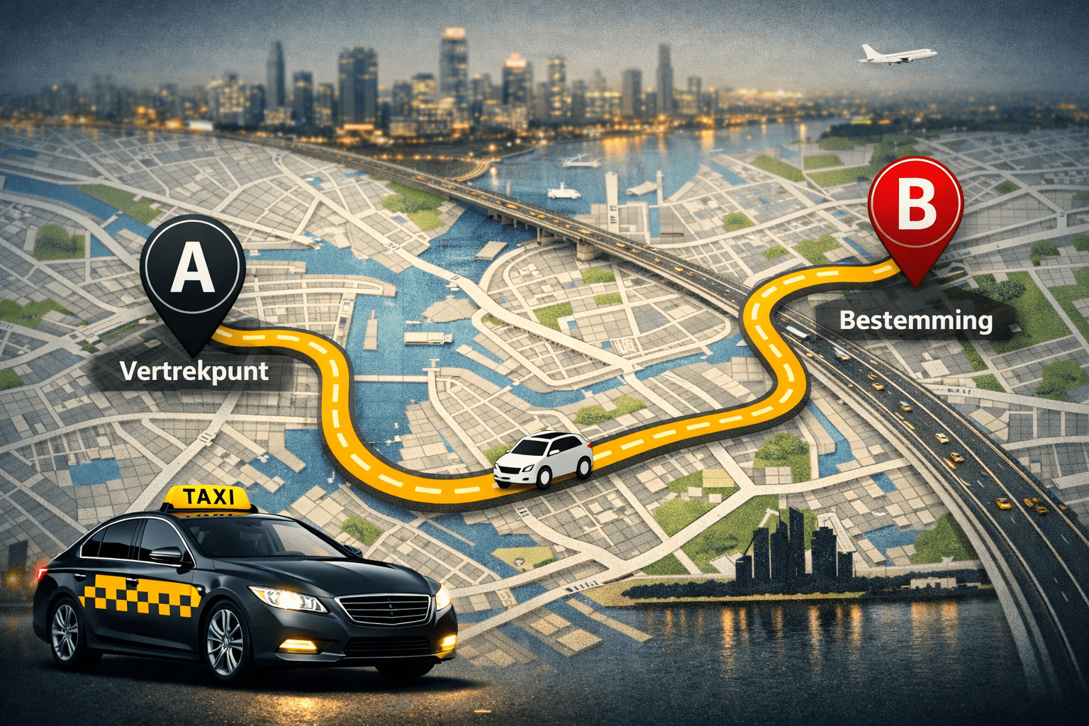 Taxi Voorburg 24/7 taxi service regio Haaglanden