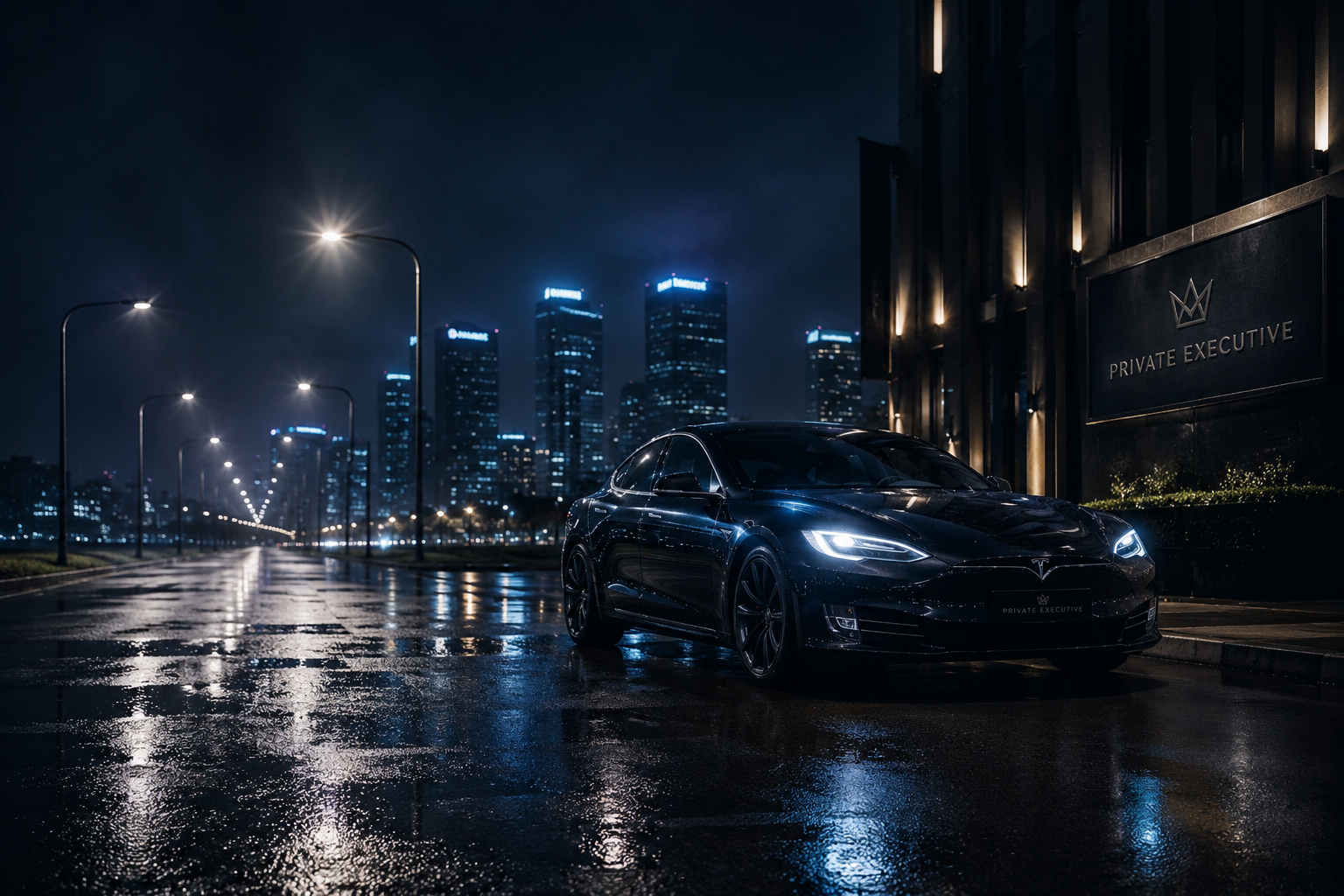 Private chauffeur Den Haag luxe zakelijk vervoer